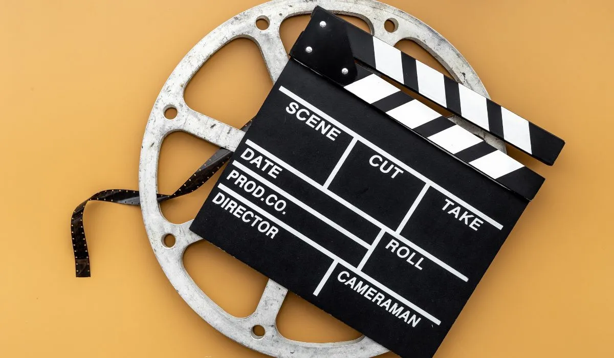 Film reel and directors board